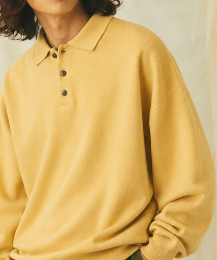 FREAK'S STORE/Relax Fit 毛圈布 針織POLO衫
