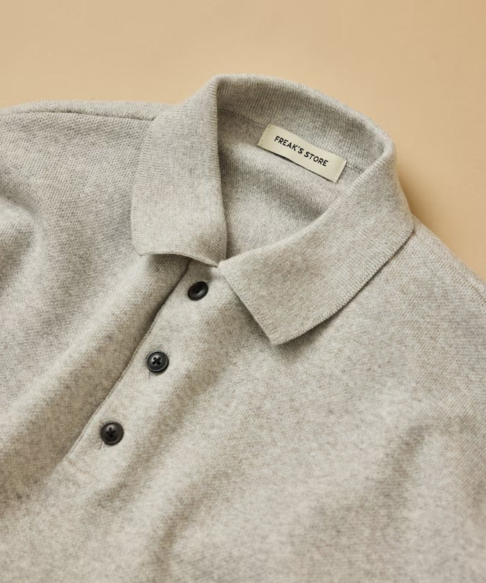 FREAK'S STORE/Relax Fit 毛圈布 針織POLO衫