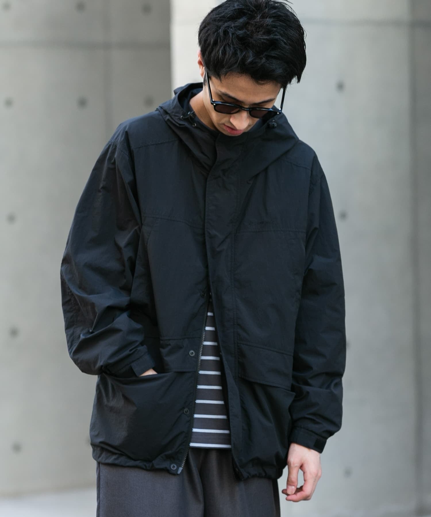Snow Peak Apparel × DOORS / 日本聯名限定 尼龍潑水連帽外套