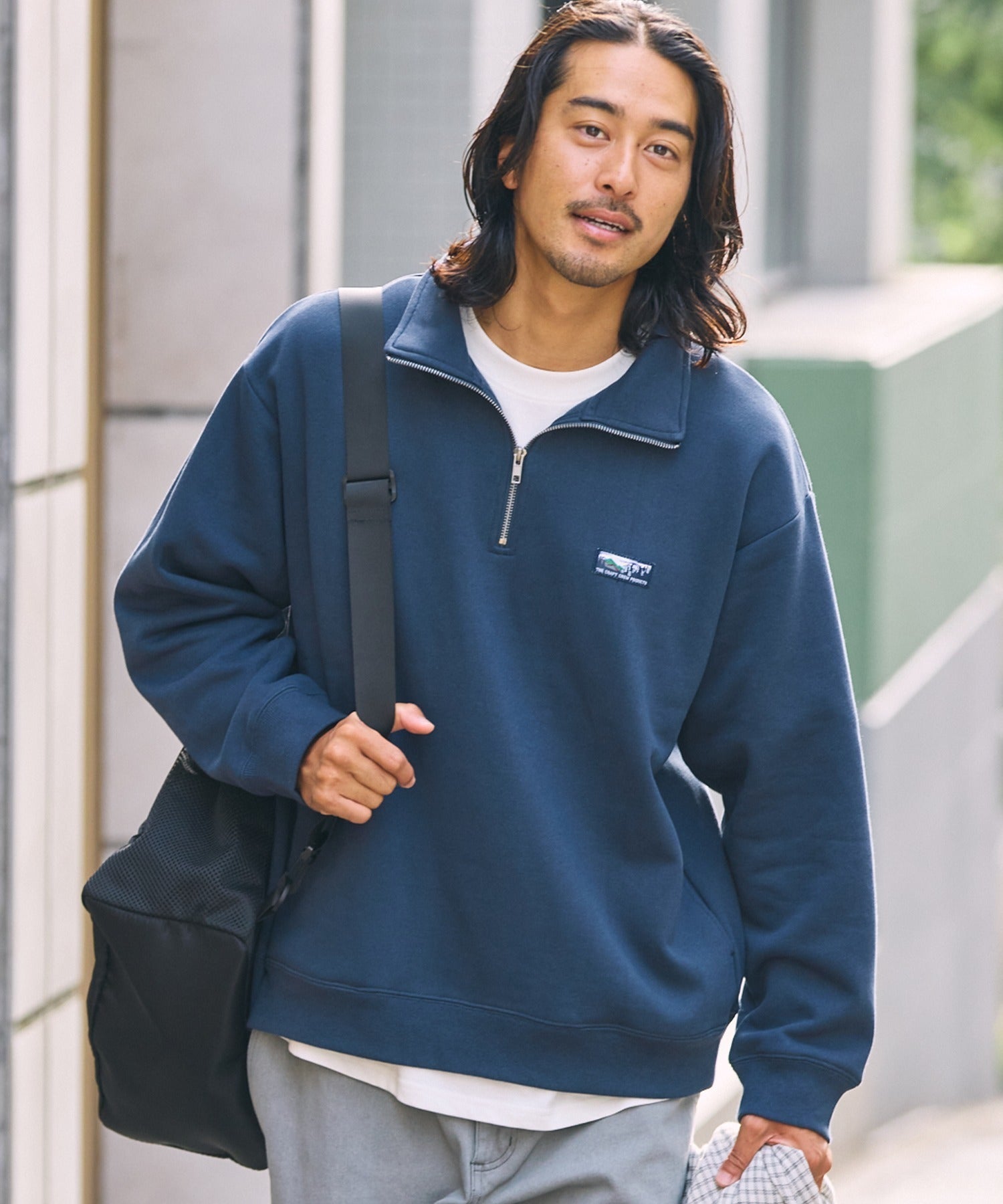 THE CRAFT CREW PRODUCTS/刷毛半開襟衫