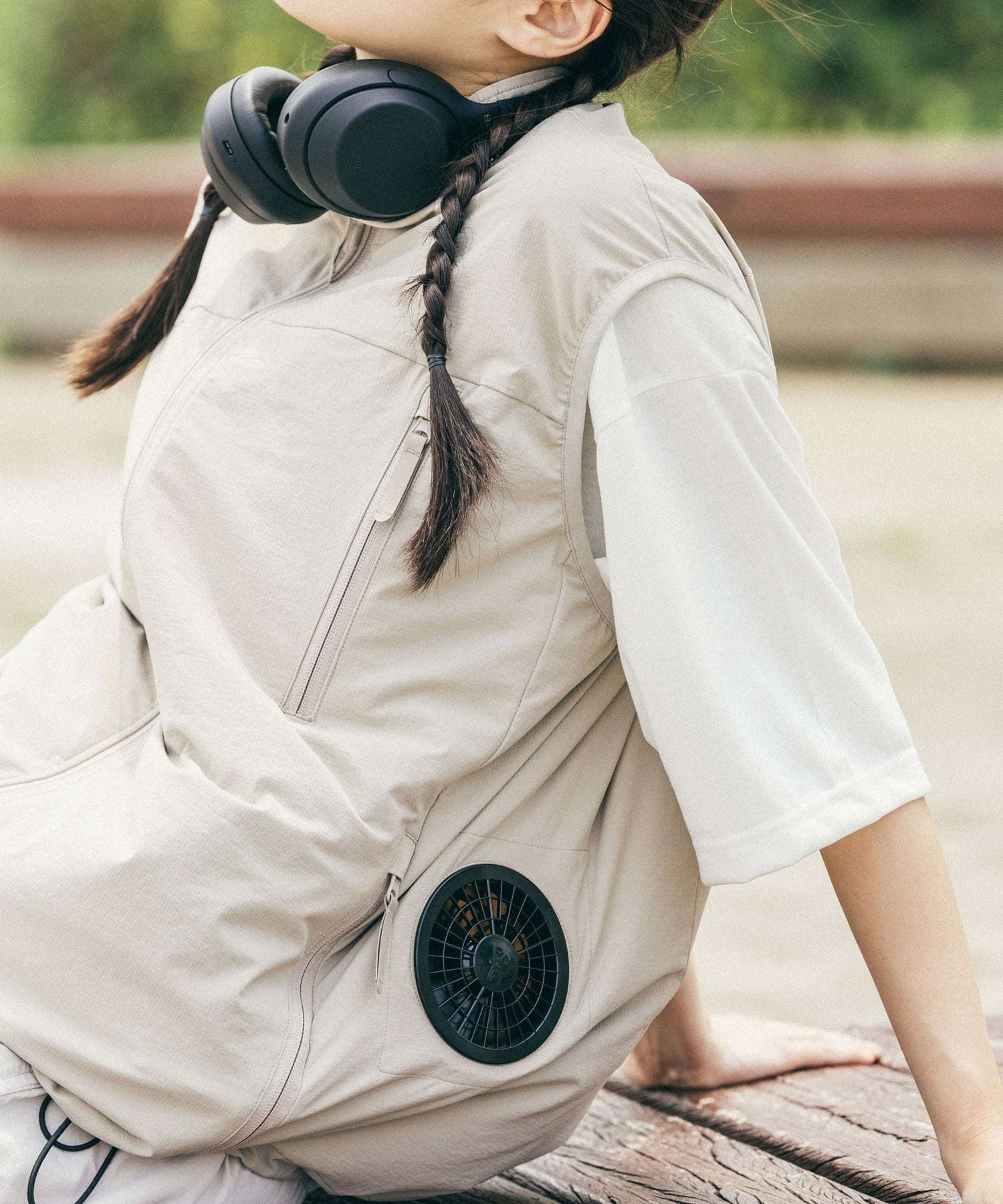 LOWERCASE × URBS × 空調服 / 日本聯名限定 涼感風扇背心 AIRCOOLING VEST