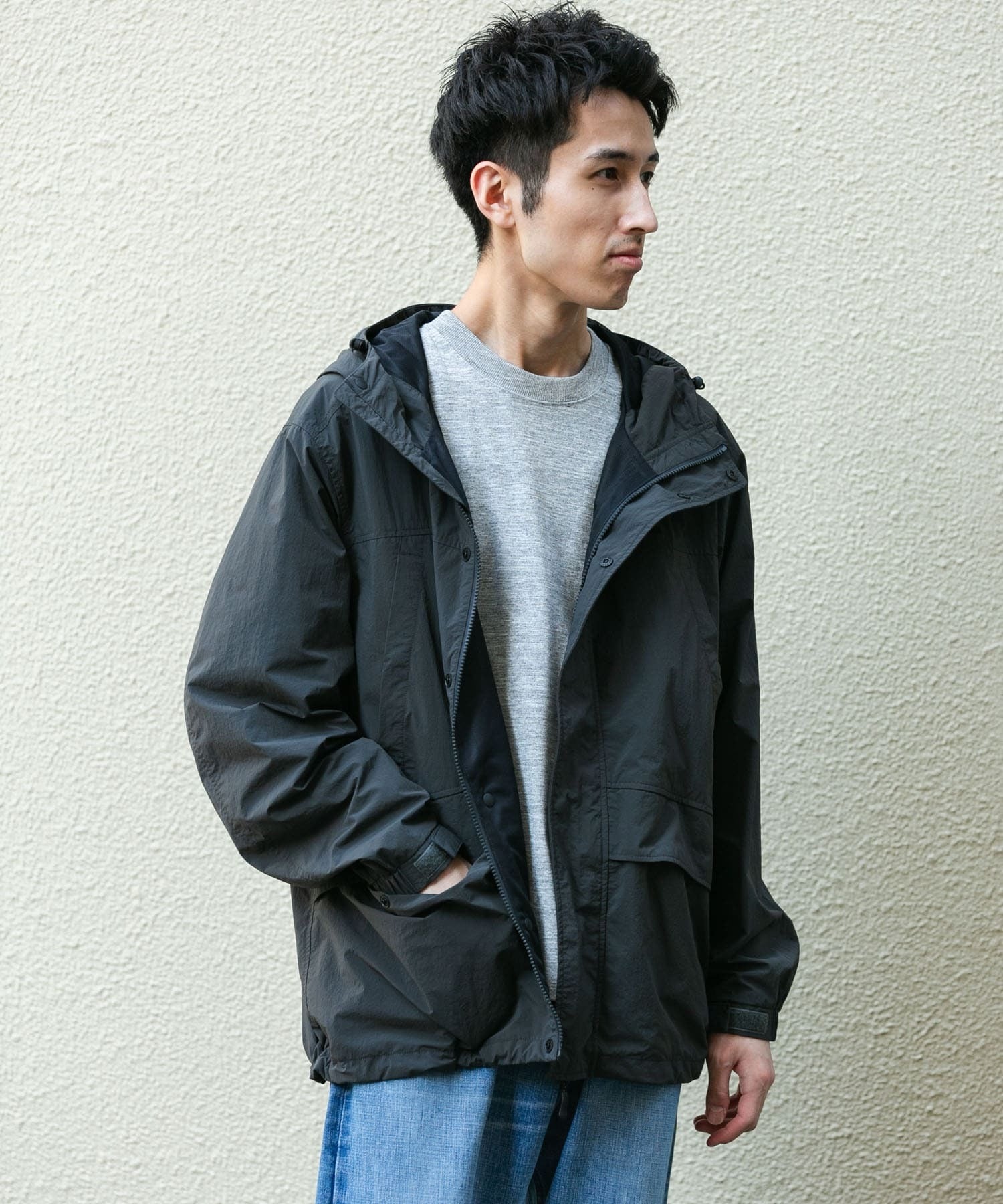 Snow Peak Apparel × DOORS / 日本聯名限定 尼龍潑水連帽外套