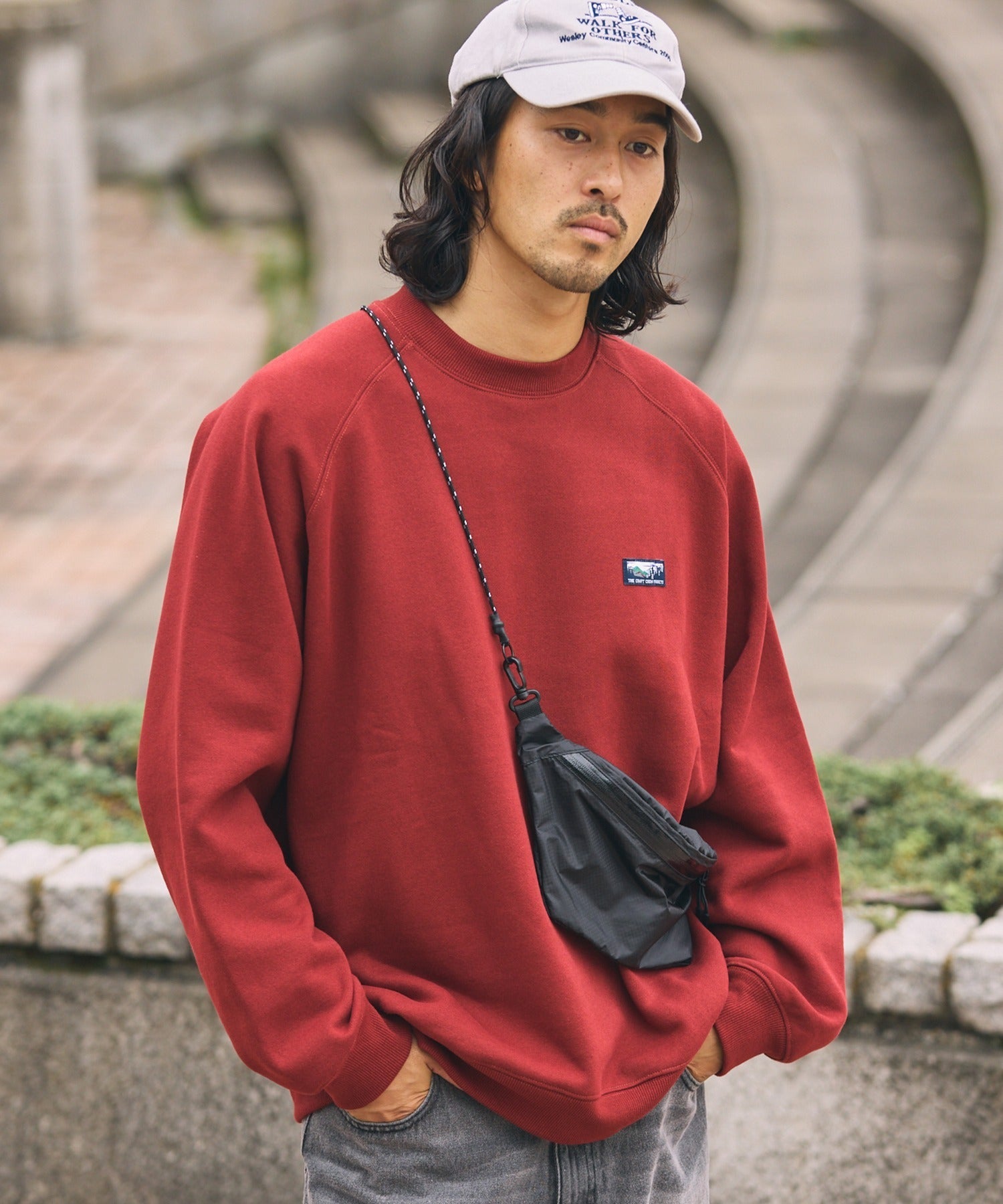 THE CRAFT CREW PRODUCTS/插肩袖圓領衫