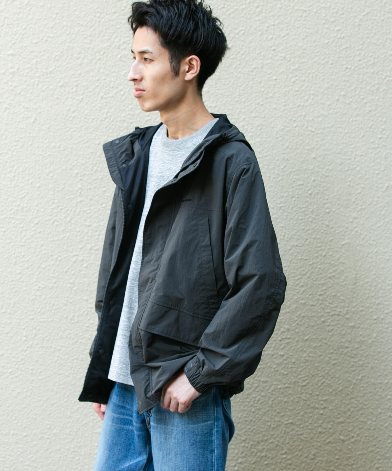 Snow Peak Apparel × DOORS / 日本聯名限定 尼龍潑水連帽外套