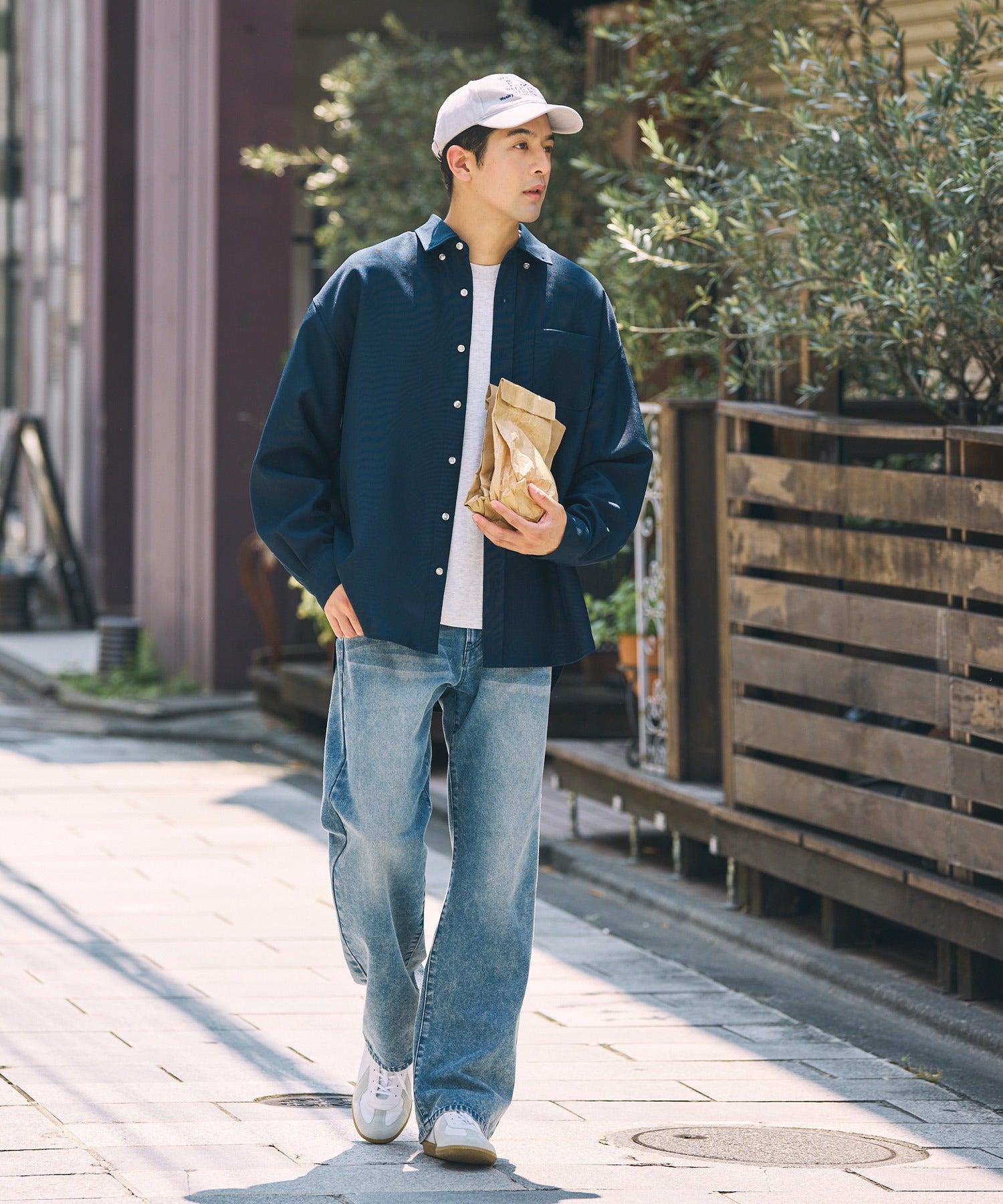THE CRAFT CREW PRODUCTS / UV防曬 牛津布 寬版 襯衫