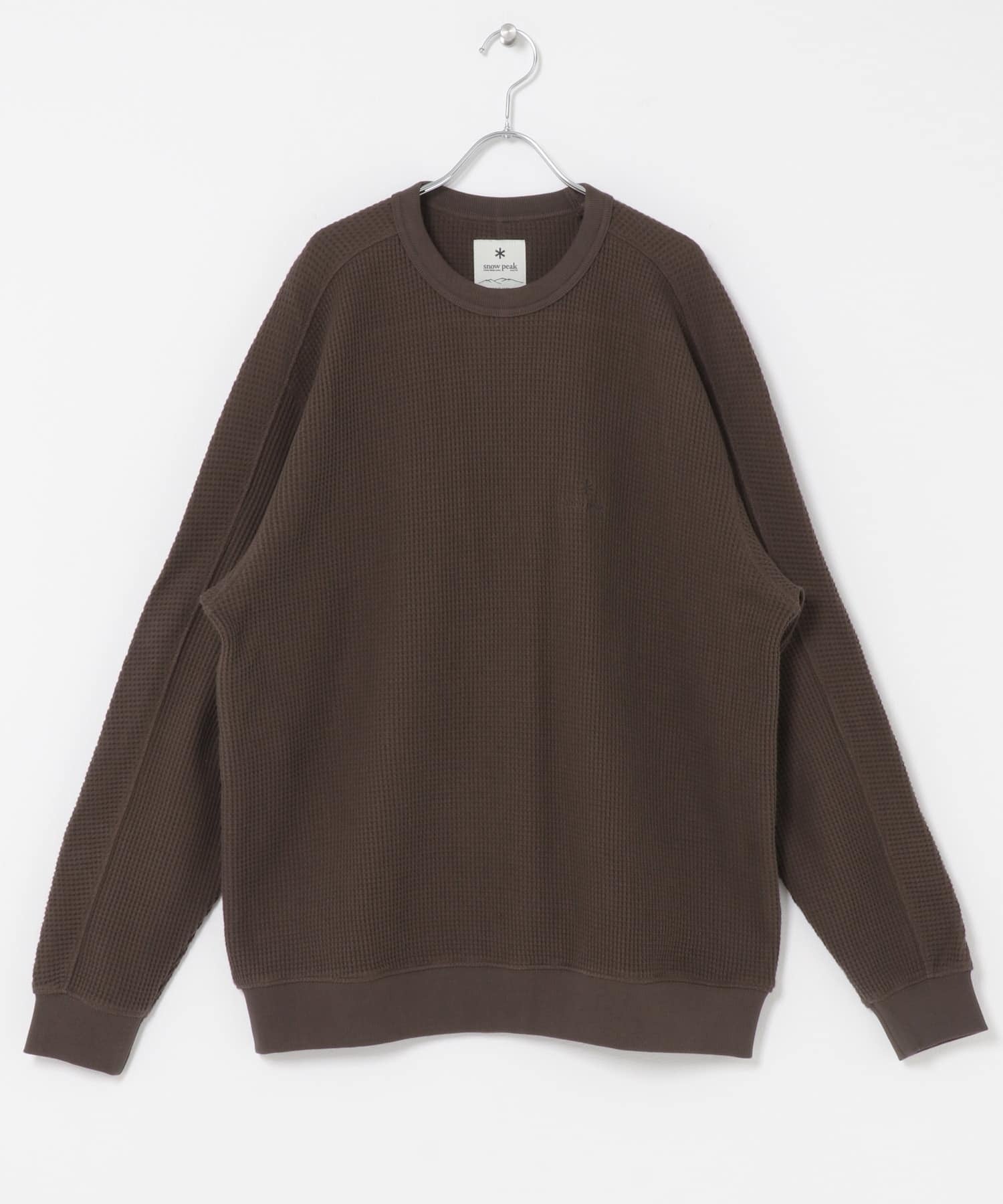 Snow Peak Apparel × DOORS / 日本聯名限定 厚磅華夫格 長袖T恤