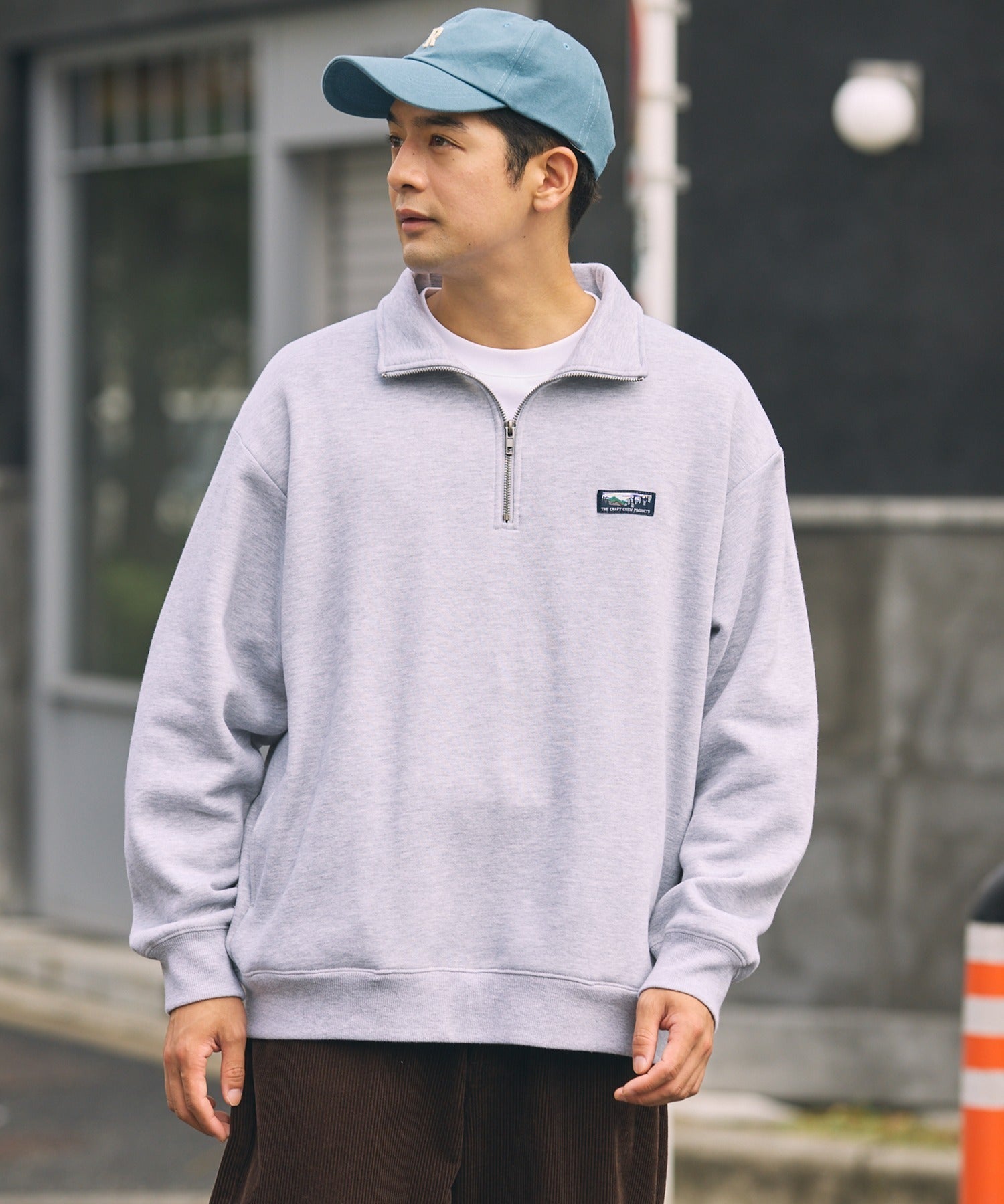 THE CRAFT CREW PRODUCTS/刷毛半開襟衫