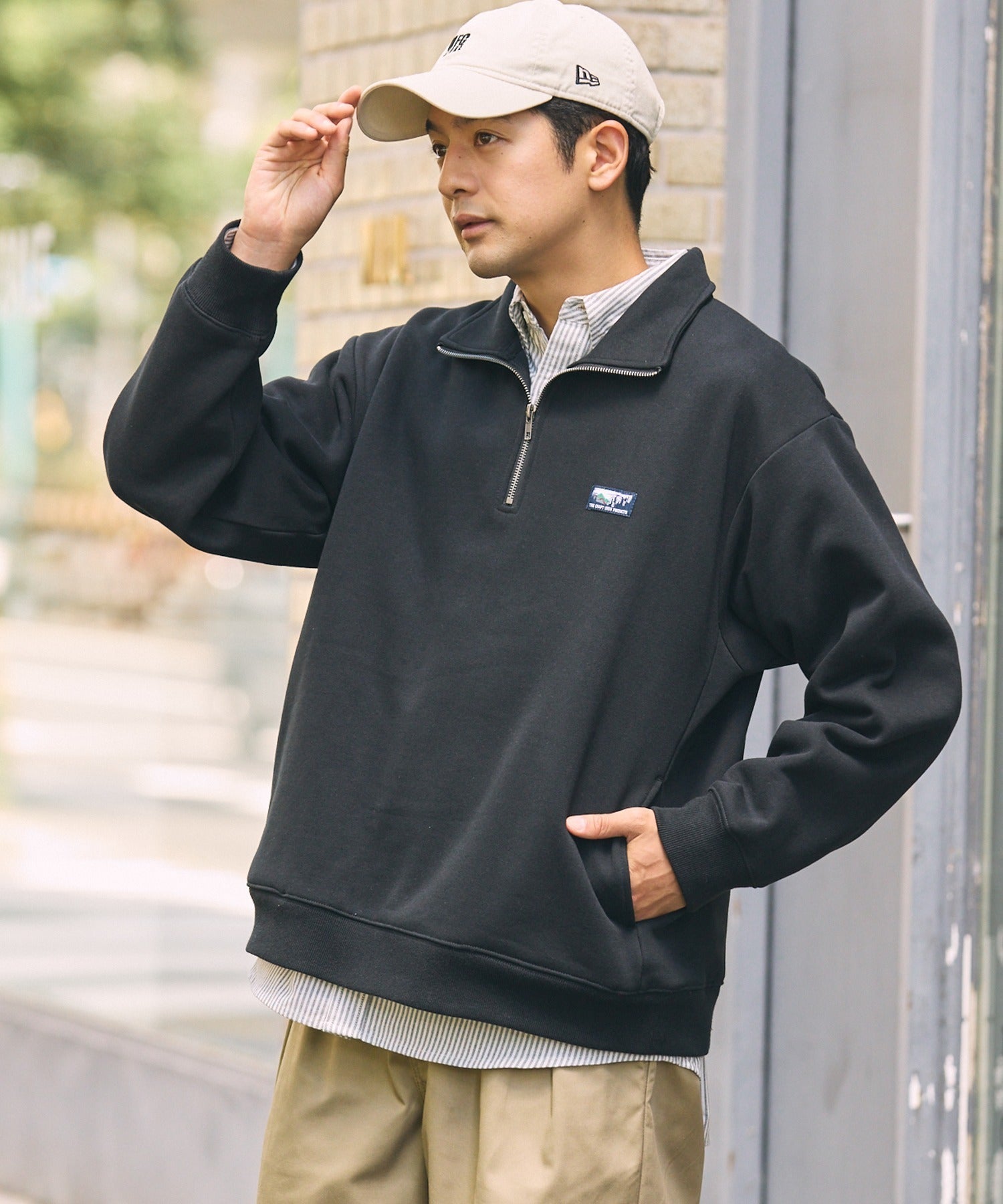THE CRAFT CREW PRODUCTS/刷毛半開襟衫
