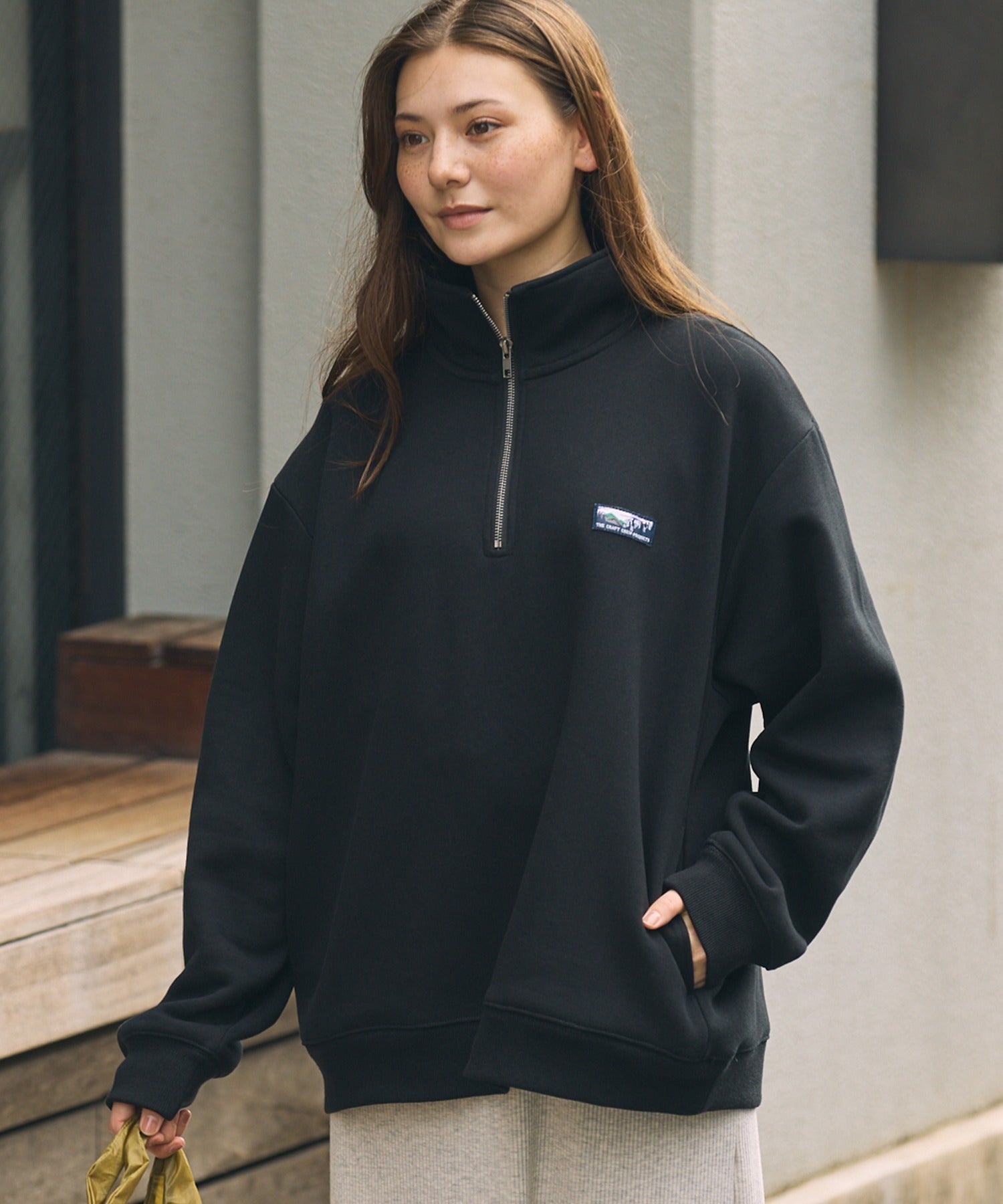 THE CRAFT CREW PRODUCTS/刷毛半開襟衫