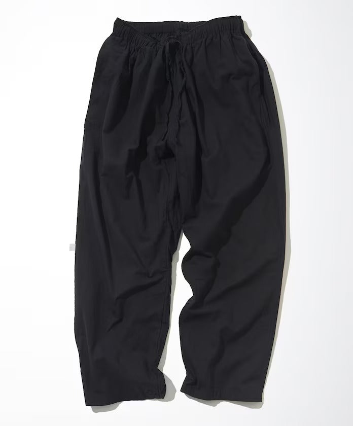 CAHLUMN Cotton Linen Easy Pant / 棉麻鬆緊腰長褲