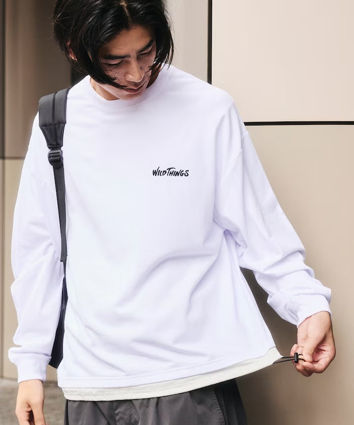 WILD THINGS×FREAK'S STORE / 假兩件長袖T恤(日本聯名限定)