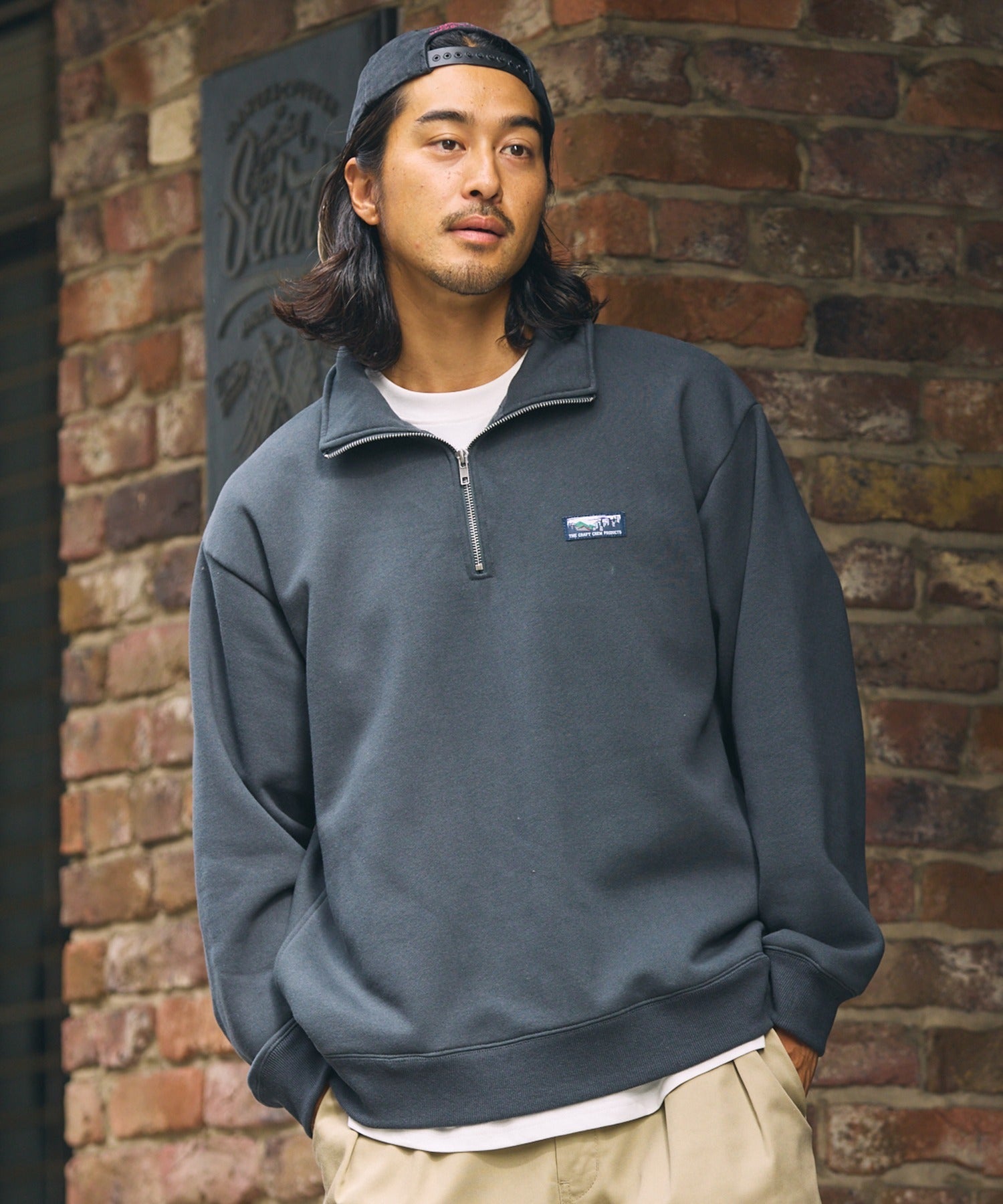 THE CRAFT CREW PRODUCTS/刷毛半開襟衫