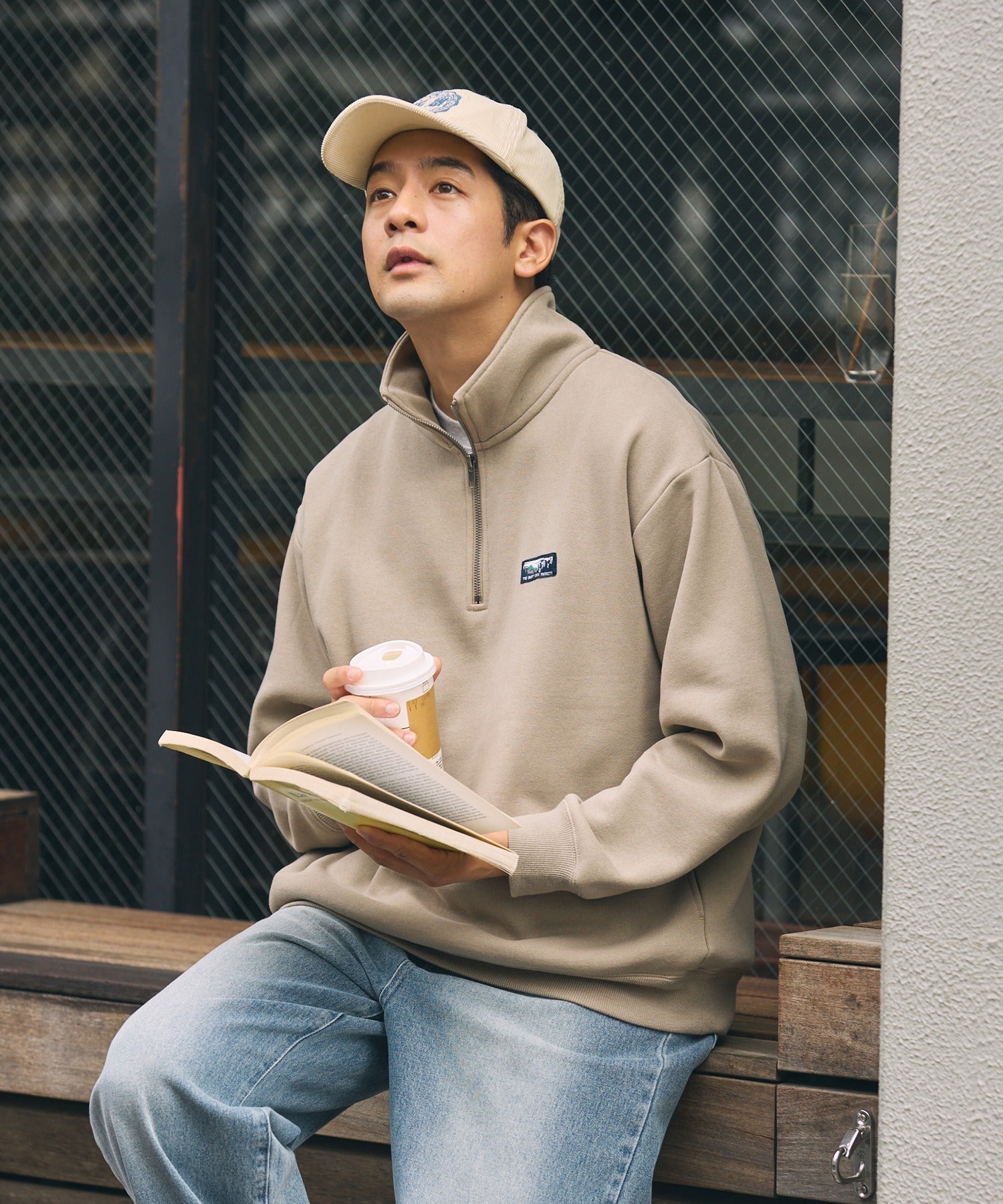 THE CRAFT CREW PRODUCTS/刷毛半開襟衫