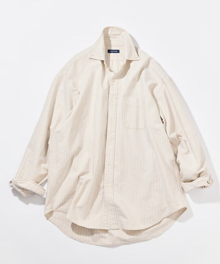 NAUTICA JP / 寬版牛津釦領襯衫