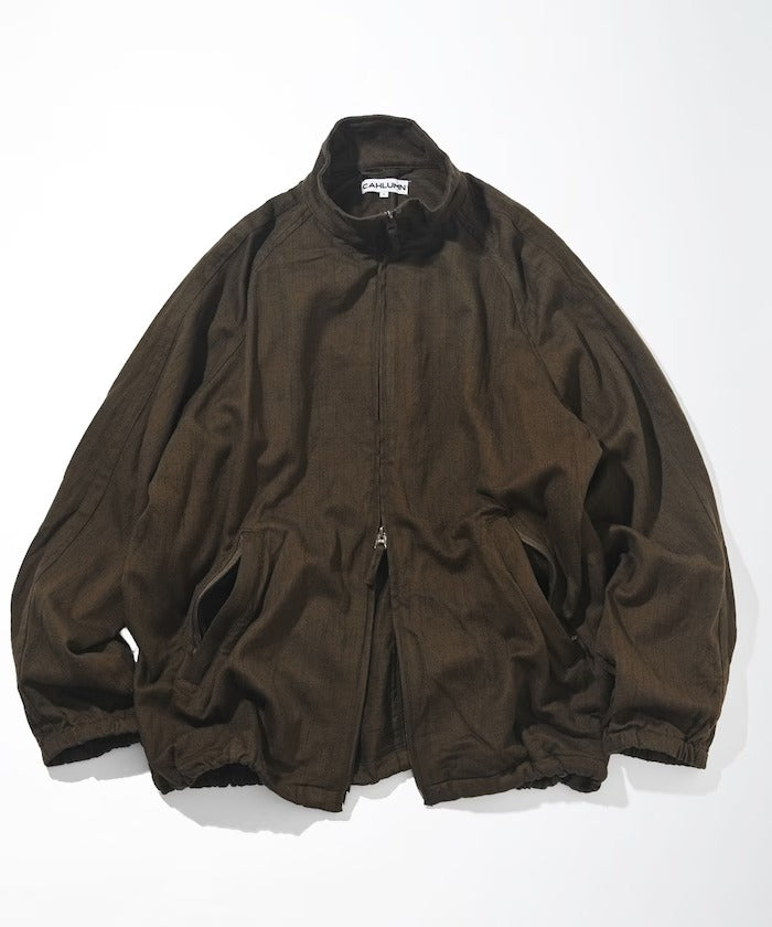 CAHLUMN / Heather Blouson 麻花厚棉束口外套