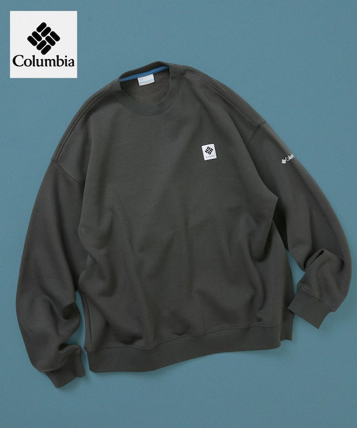 Columbia×FREAK'S STORE/別注 刺繡小LOGO 圓領衫