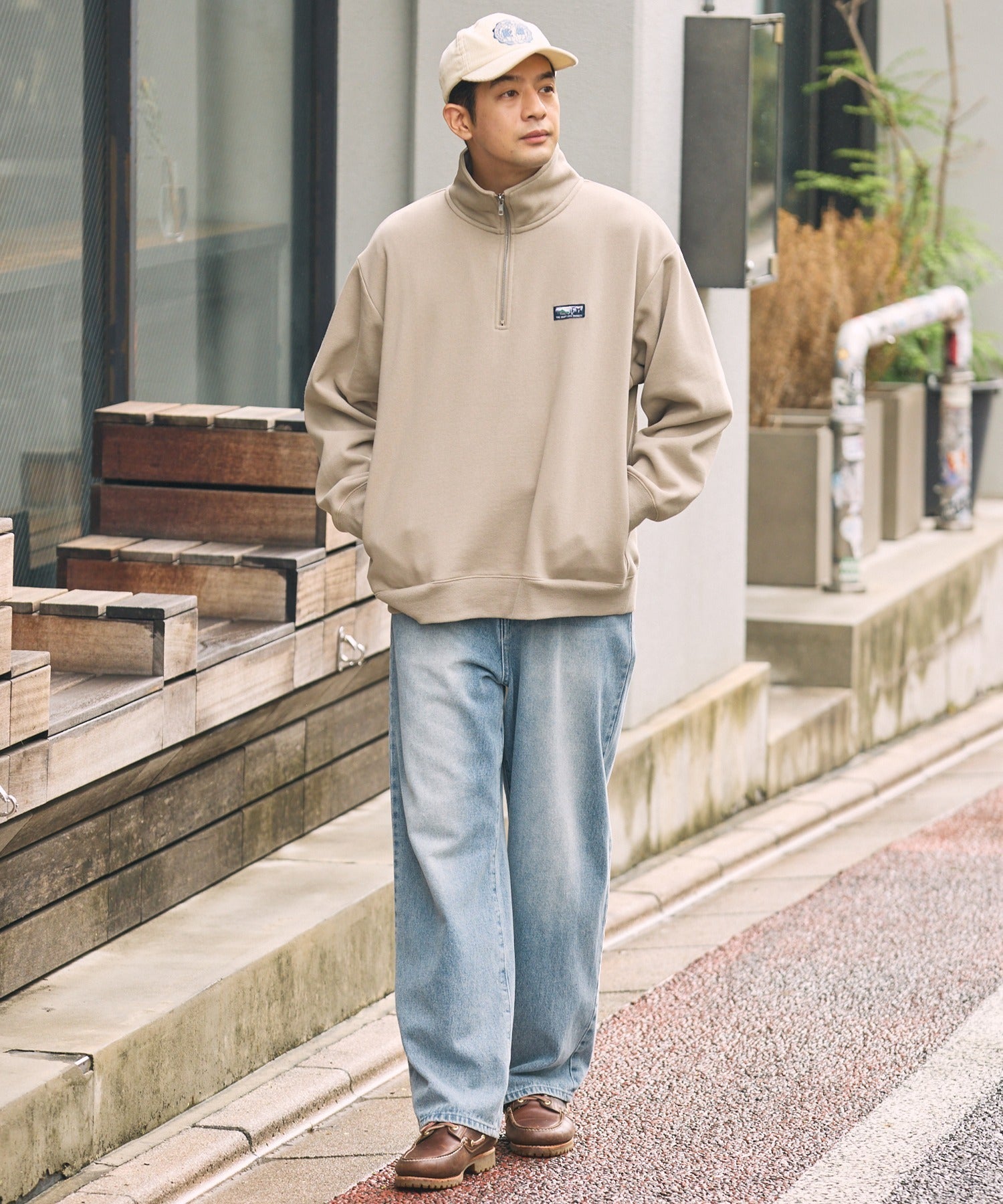 THE CRAFT CREW PRODUCTS/刷毛半開襟衫