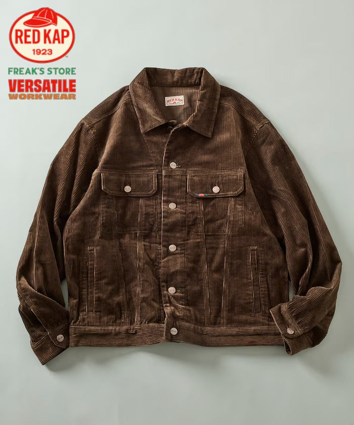 RED KAP × FREAK'S STORE/日本聯名限定SHORT LENGTH 燈芯絨卡車外套