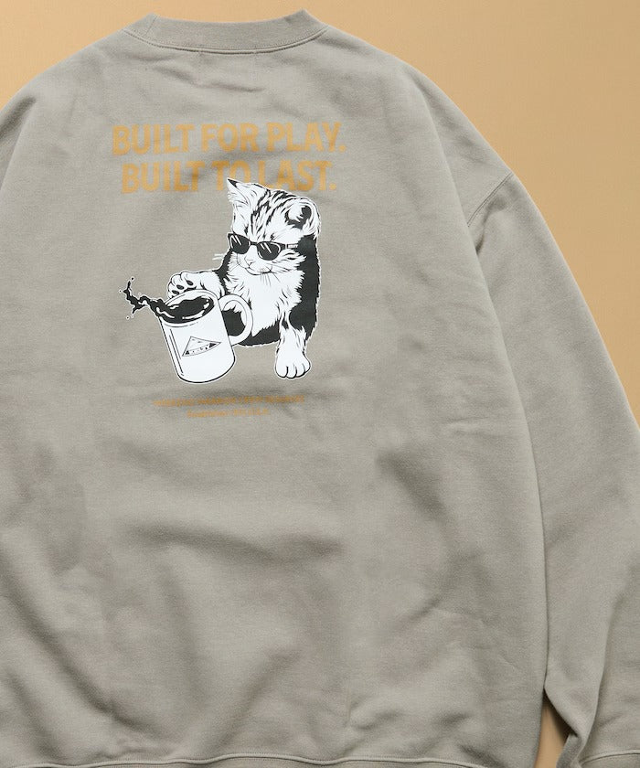 KELTY × FREAK'S STORE / 貓咪 圓領衫(日本聯名限定)