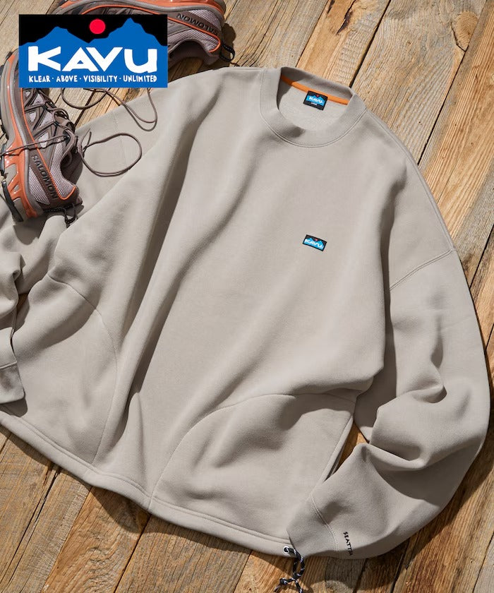 KAVU × FREAK'S STORE / 束口下襬 圓領衫(日本聯名限定)