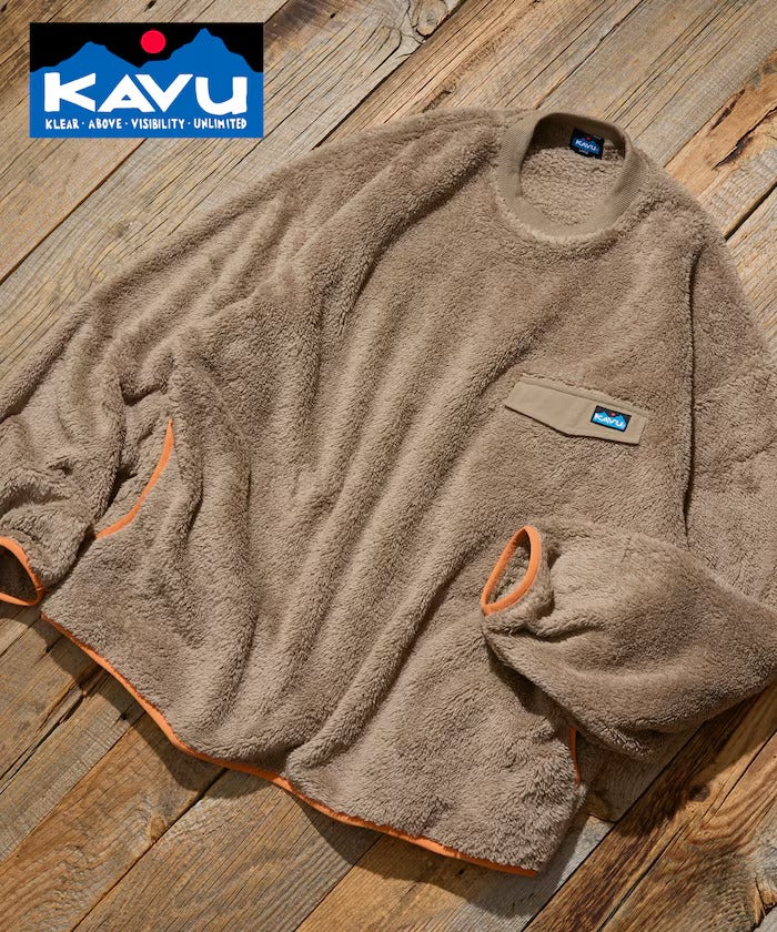 KAVU × FREAK'S STORE / 長毛絨刷毛 圓領衫(日本聯名限定)