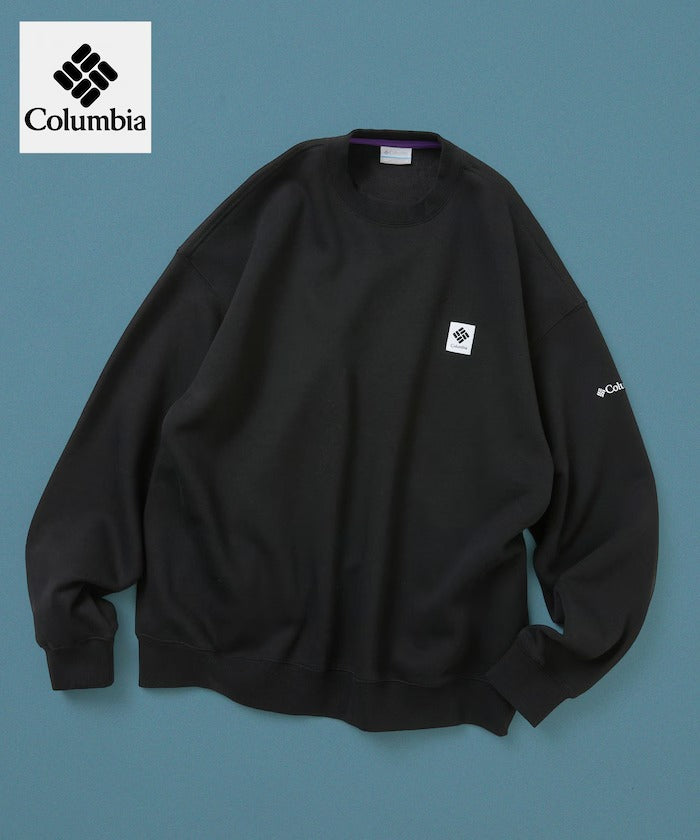 Columbia×FREAK'S STORE/別注 刺繡小LOGO 圓領衫