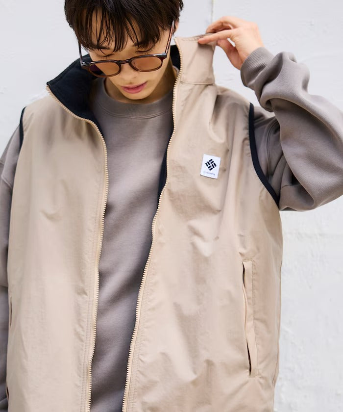 Columbia × FREAK'S STORE/日本聯名限定 雙面穿刷毛 立領背心
