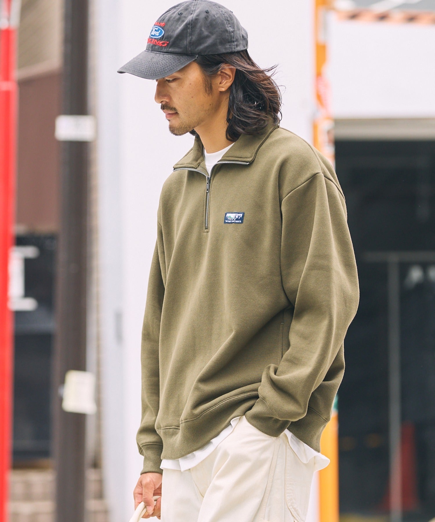 THE CRAFT CREW PRODUCTS/刷毛半開襟衫