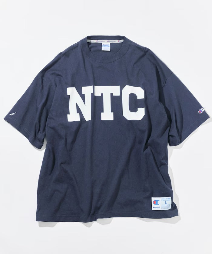 Champion × NAUTICA/日本聯名限定 NTC厚磅 圓領T恤