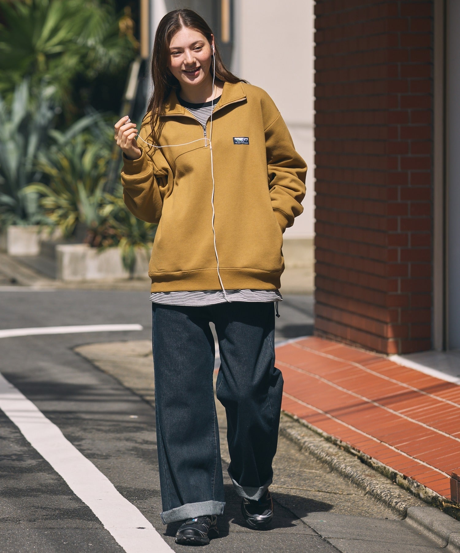 THE CRAFT CREW PRODUCTS/刷毛半開襟衫
