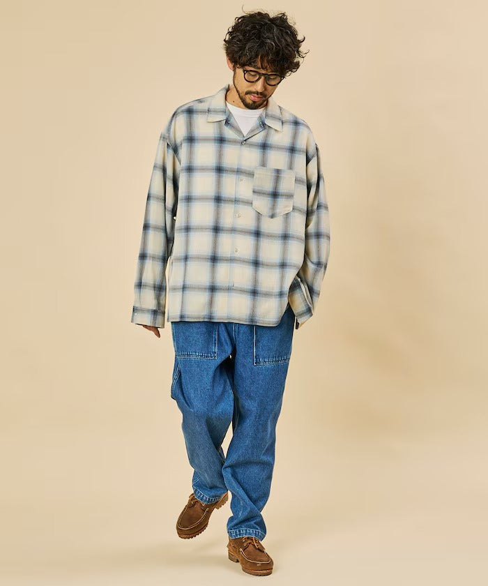 FREAK'S STORE / 漸層格紋 長袖襯衫
