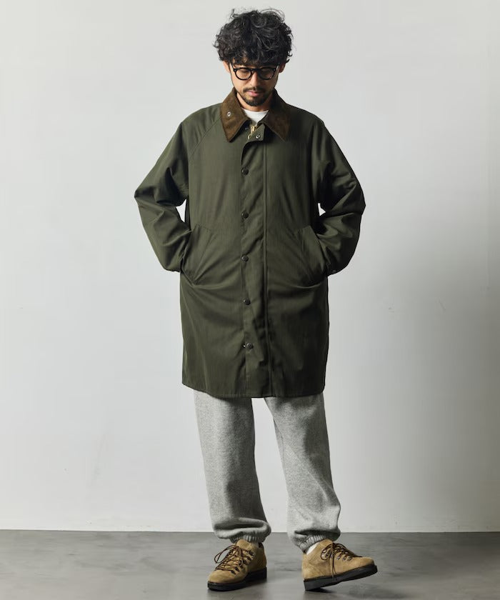 Barbour × FREAK'S STORE/日本聯名限定 TRANSPORT長版大衣外套