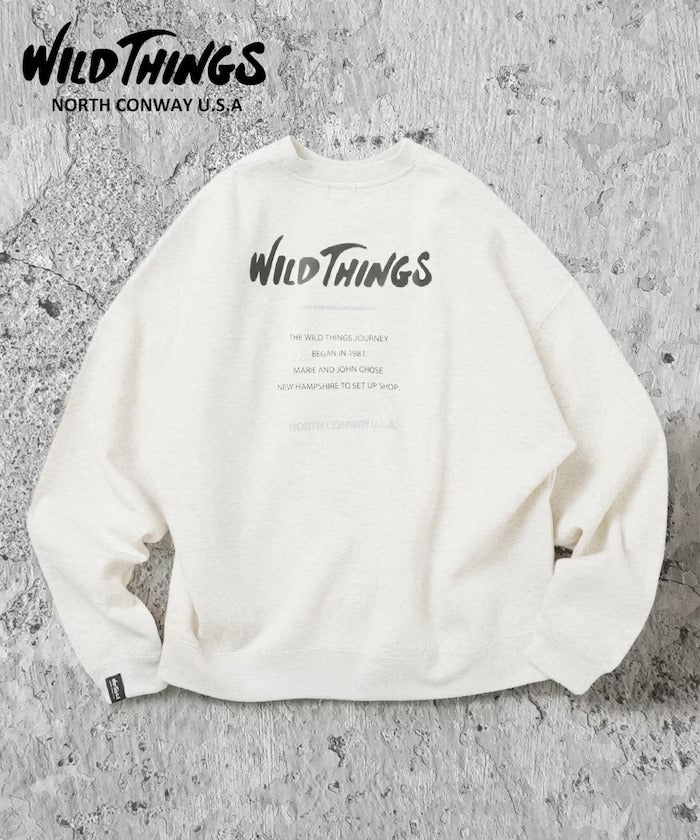 WILD THINGS×FREAK'S STORE / 反光印花圓領衫(日本聯名限定)