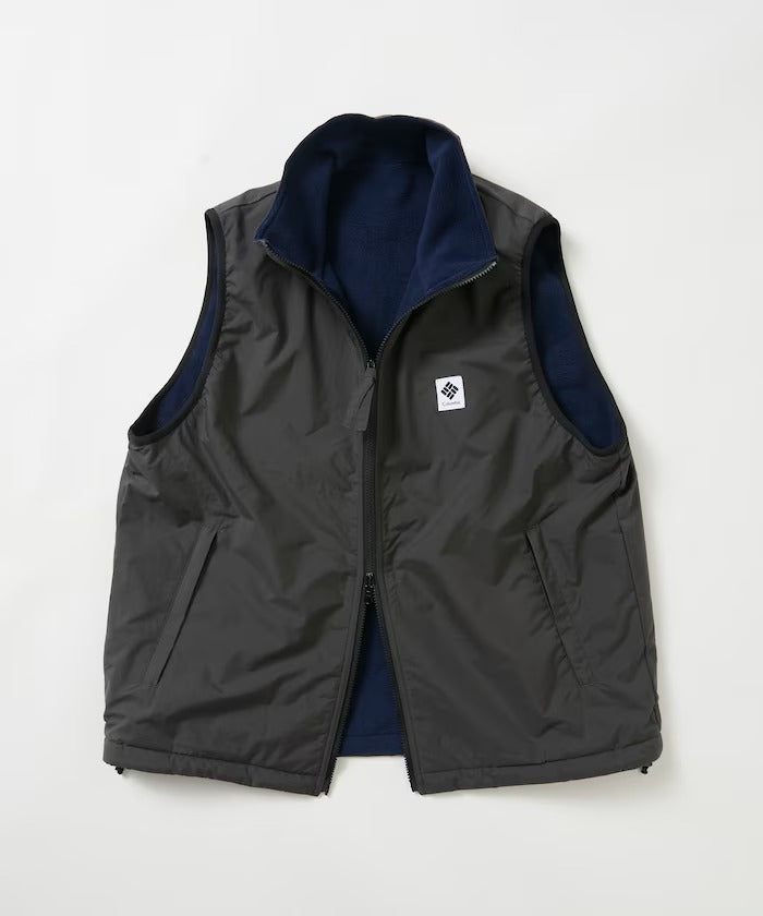 Columbia × FREAK'S STORE/日本聯名限定 雙面穿刷毛 立領背心
