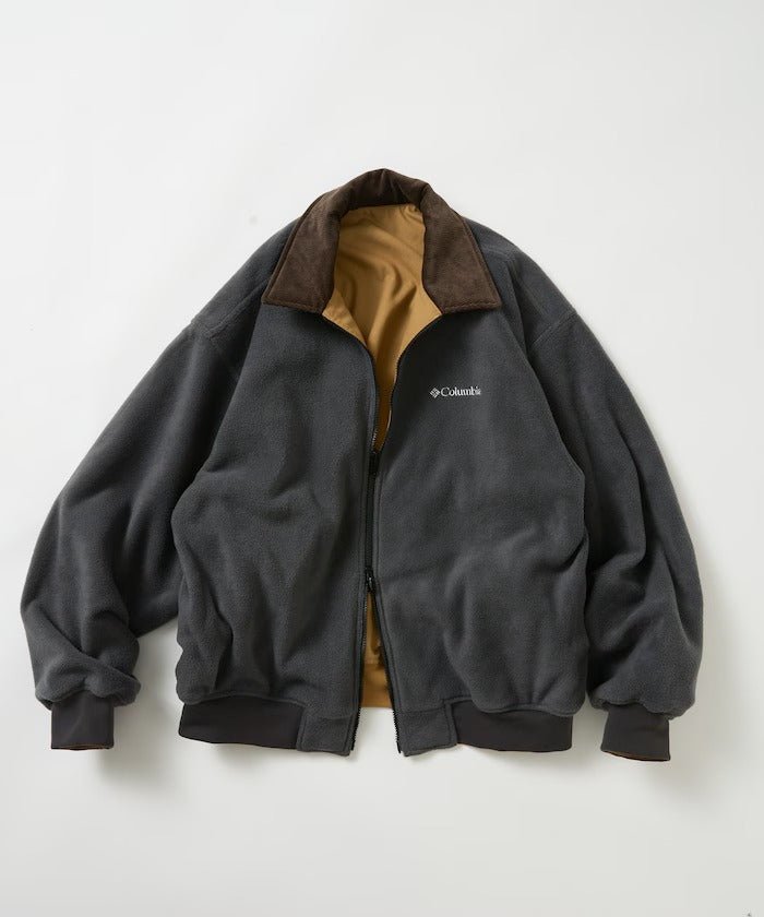 Columbia × FREAK'S STORE / 別注帆布雙面穿刷毛外套