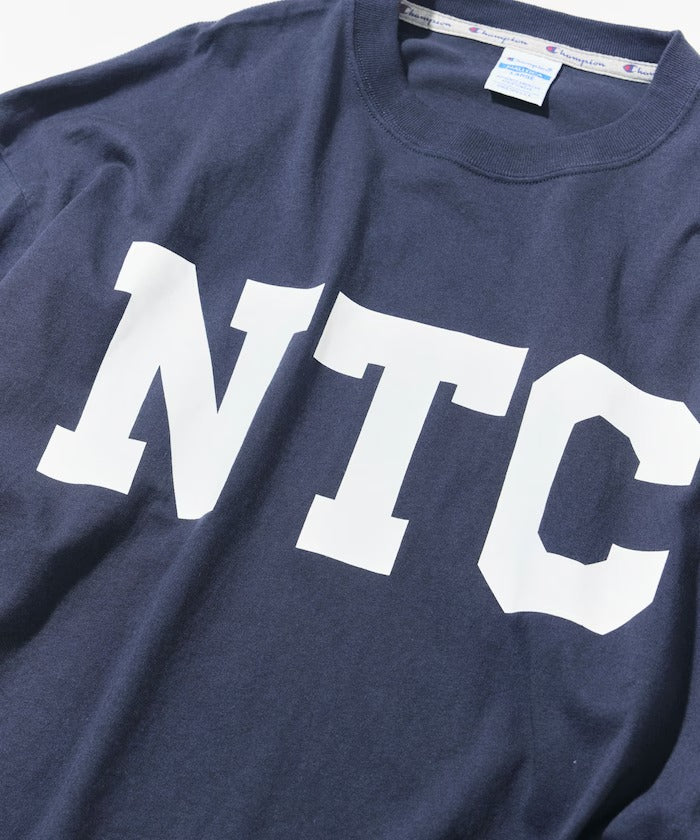 Champion × NAUTICA/日本聯名限定 NTC厚磅 圓領T恤