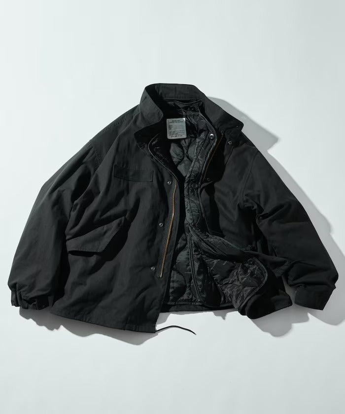 FREAK'S STORE/3WAY 寬短版 鋪棉內裡 兩件組 M-65風軍裝外套