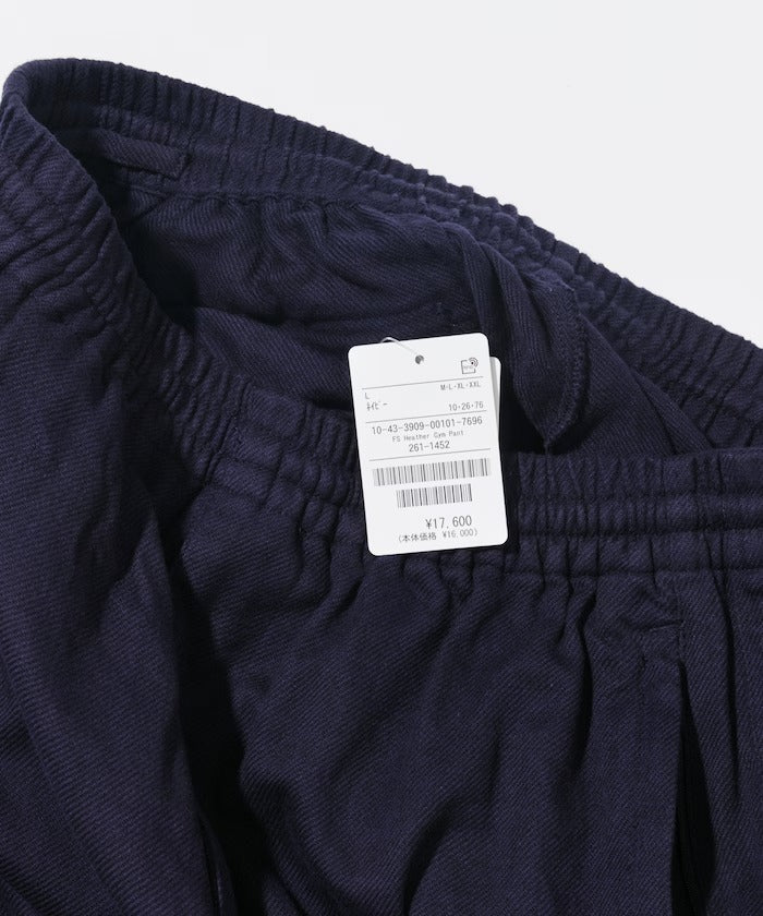 CAHLUMN / Heather Track Pant 麻花厚棉運動長褲