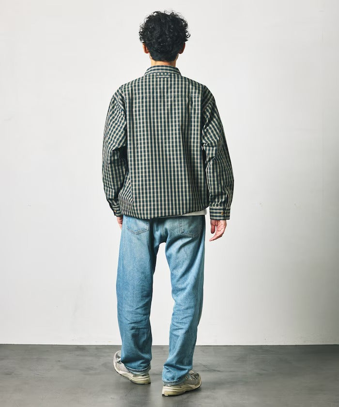 Foxfire × FREAK'S STORE/格紋口袋長袖釣魚襯衫(日本聯名限定)