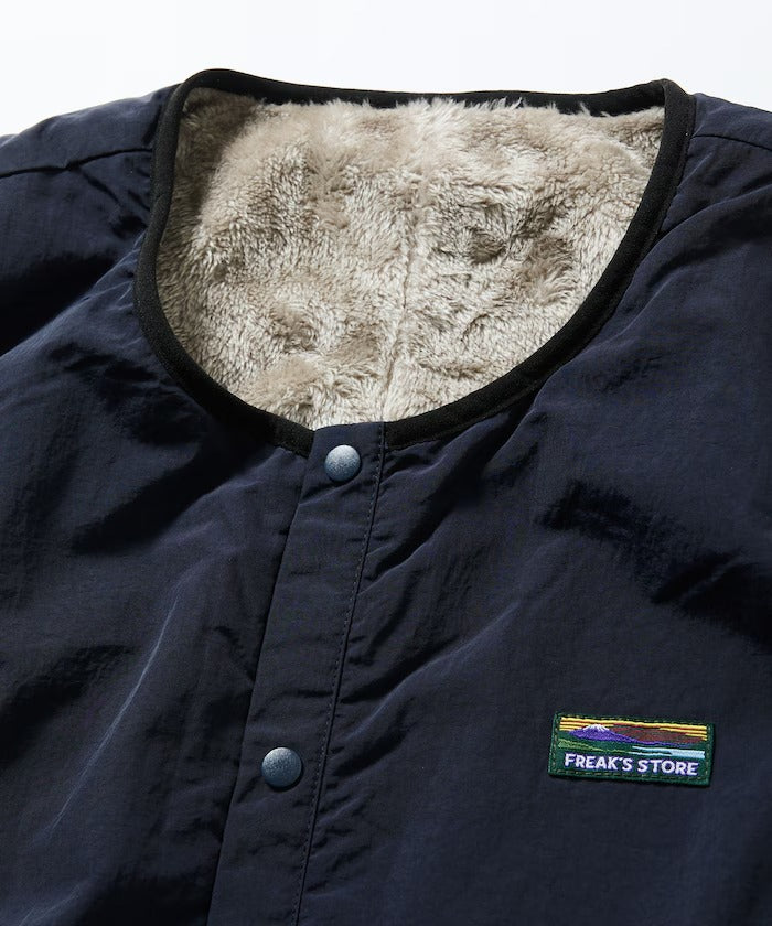 FREAK'S STORE/雙面尼龍 刷毛 背心