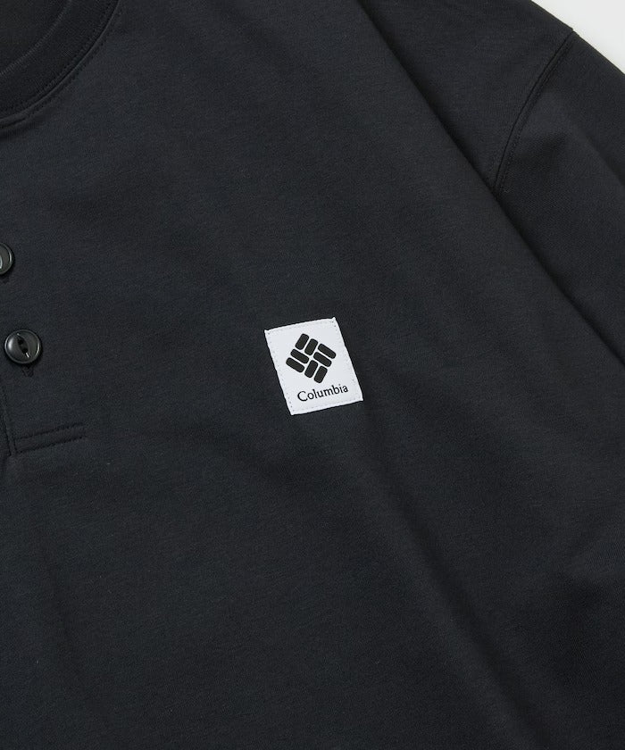 Columbia×FREAK'S STORE/別注亨利領 長袖T恤