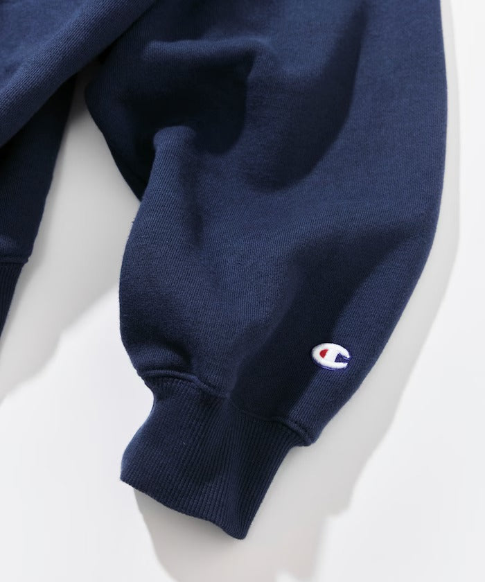 Champion × NAUTICA/日本聯名限定 刺繡刷毛連帽外套