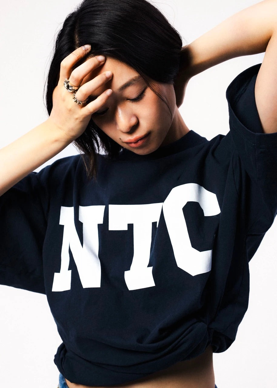 Champion × NAUTICA/NTC厚磅 圓領T恤(日本聯名限定)