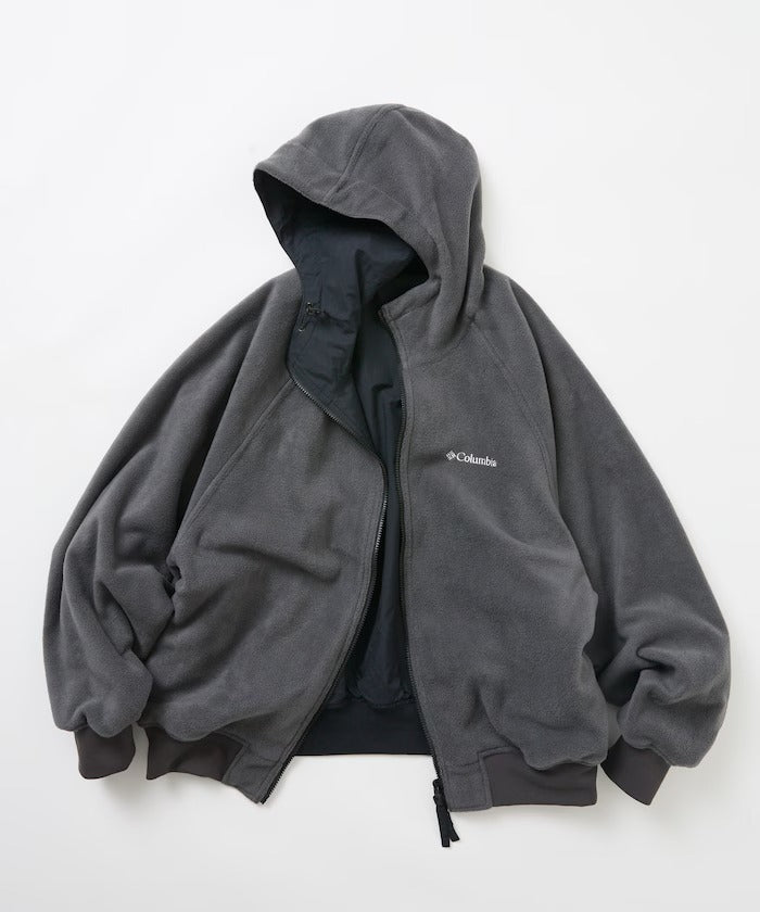 Columbia × FREAK'S STORE/日本聯名限定 雙面穿刷毛連帽外套