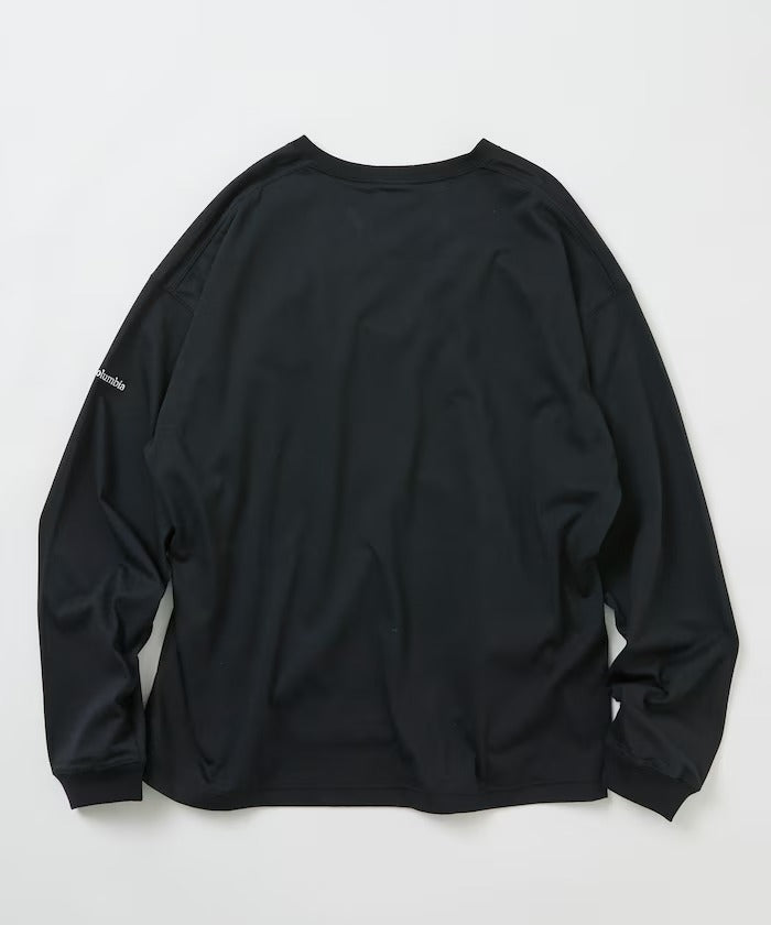 Columbia×FREAK'S STORE/別注亨利領 長袖T恤