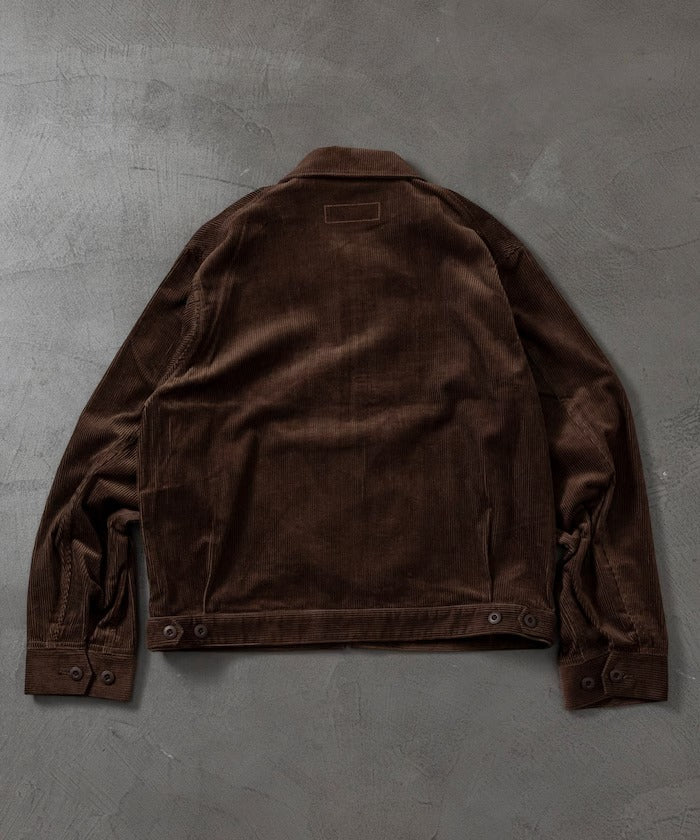 RED KAP × FREAK'S STORE/日本聯名限定 SMU JK-22 SHORT LENGTH 拉鍊燈芯絨工裝外套