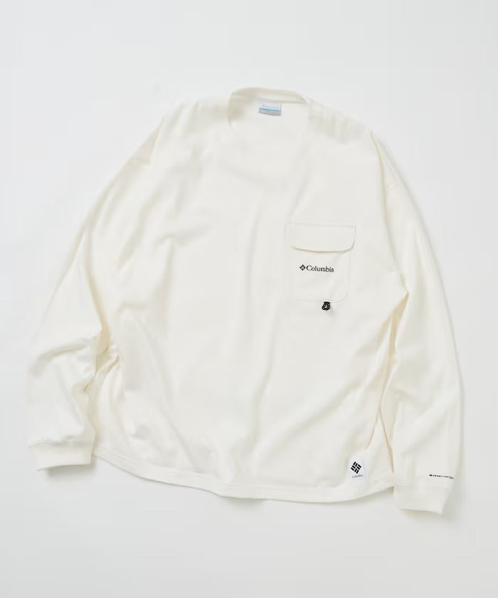 Columbia×FREAK'S STORE/別注口袋 長袖T恤
