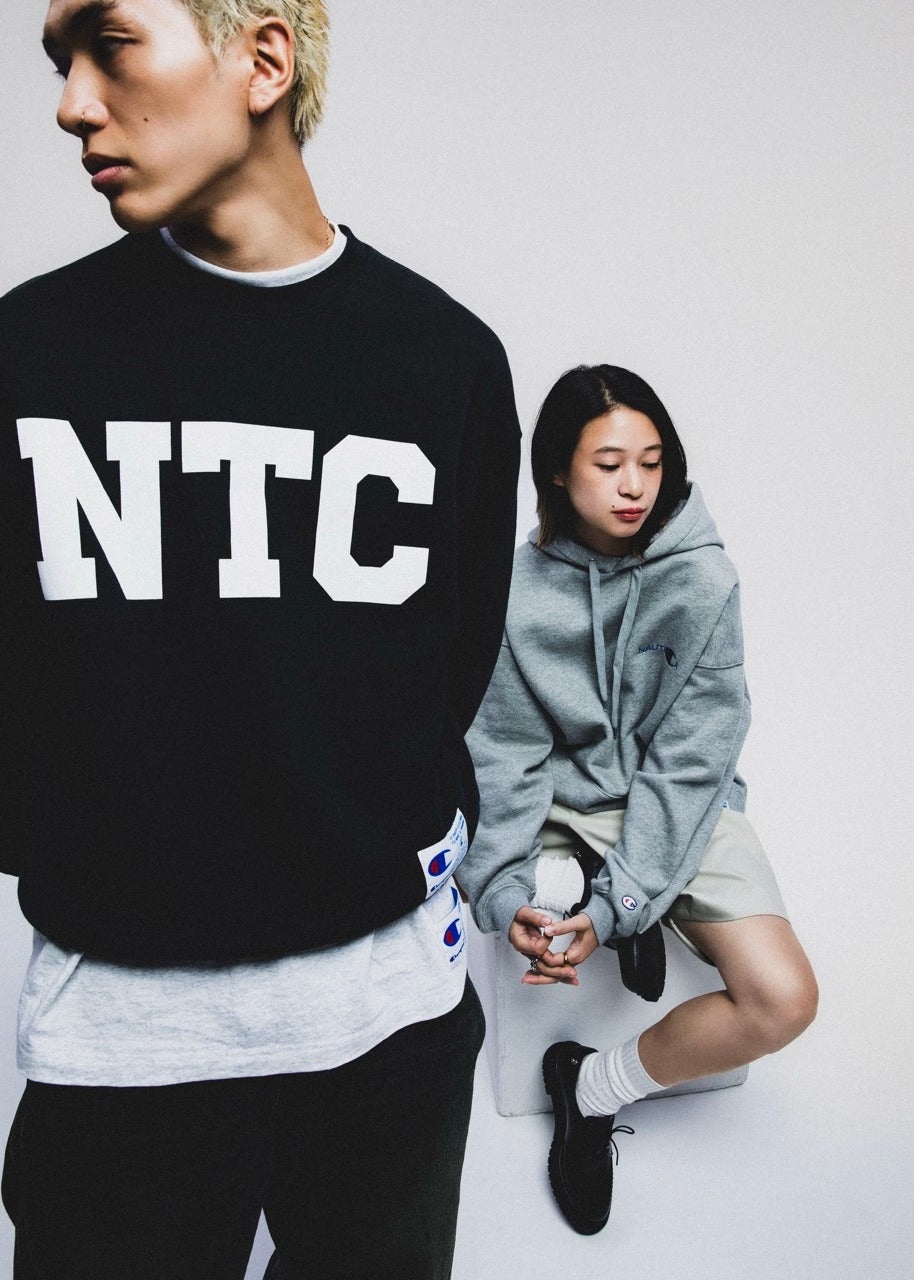 Champion × NAUTICA/刷毛 圓領衫(日本聯名限定)