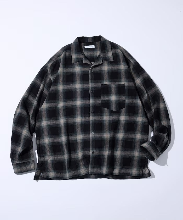 FREAK'S STORE / 漸層格紋 長袖襯衫