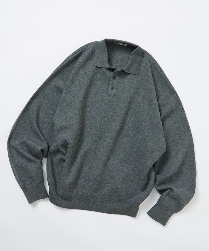 FREAK'S STORE/Relax Fit 毛圈布 針織POLO衫
